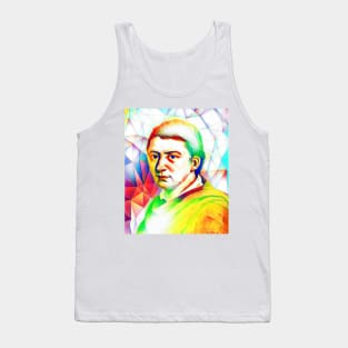 Friedrich Schlegel Colourful Portrait | Friedrich Schlegel Artwork 11 Tank Top